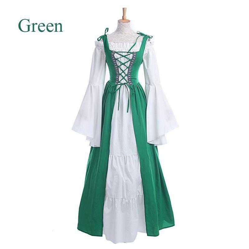 Renaissance Medieval Dress (Choose Color) - Ganesha's Market