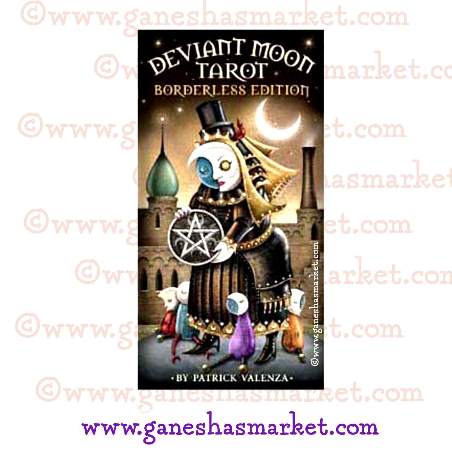 Tarot Cards - Deviant Moon Borderless Tarot by Patrick Valenza - Ganesha's Market