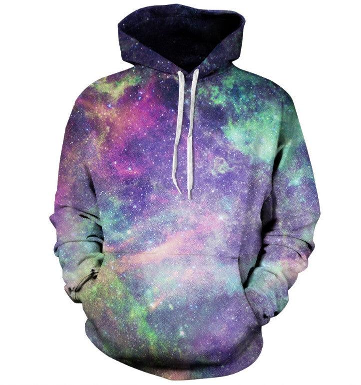 Unisex Cosmic Galaxy Hoodie - Ganesha's Market