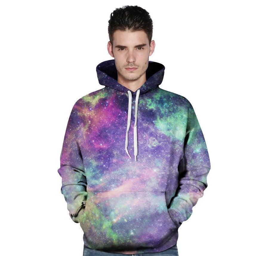 Unisex Cosmic Galaxy Hoodie - Ganesha's Market