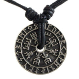 Hollow Viking Ethnic Style Rune Pendant Necklace - Ganesha's Market