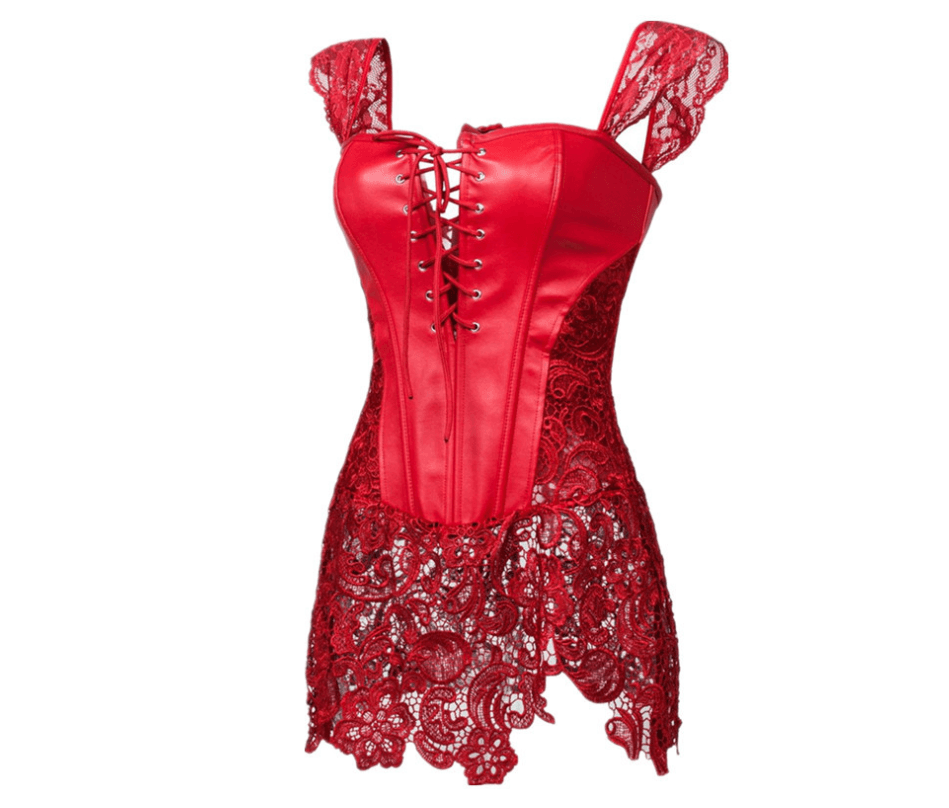 Victorian Corset Skirt (Choose Color) (Plus Size Corsets Available) - Ganesha's Market