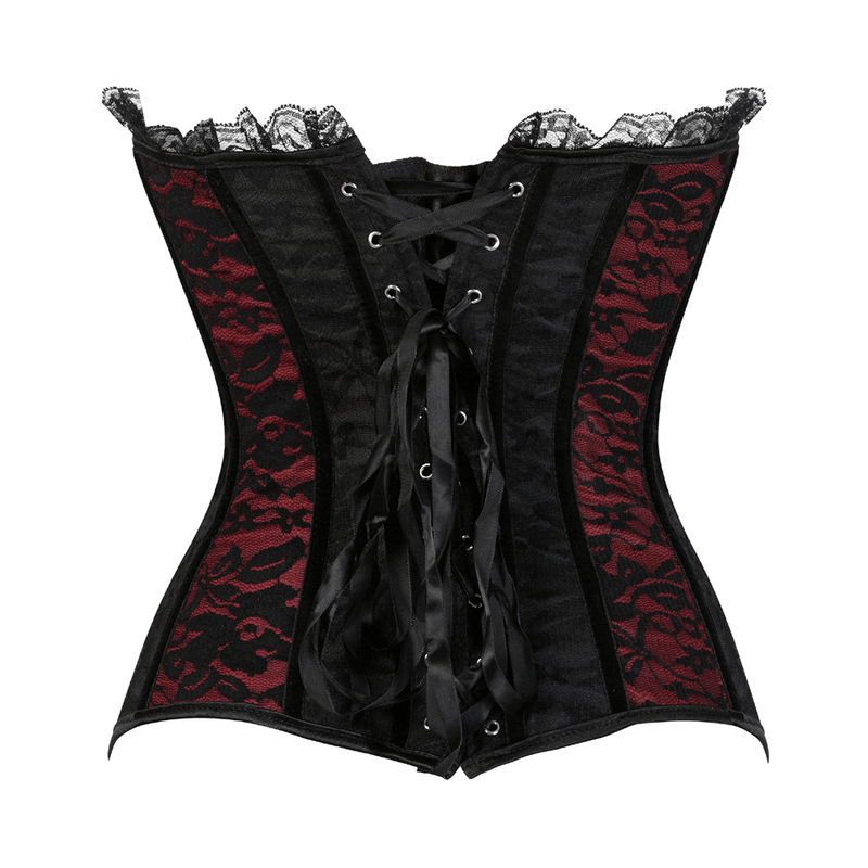Victorian Gothic Corset Plus Size Corsets Available Ganesha s