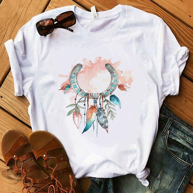 Women's Dreamcatcher Graphic Tee - Ganesha's Market